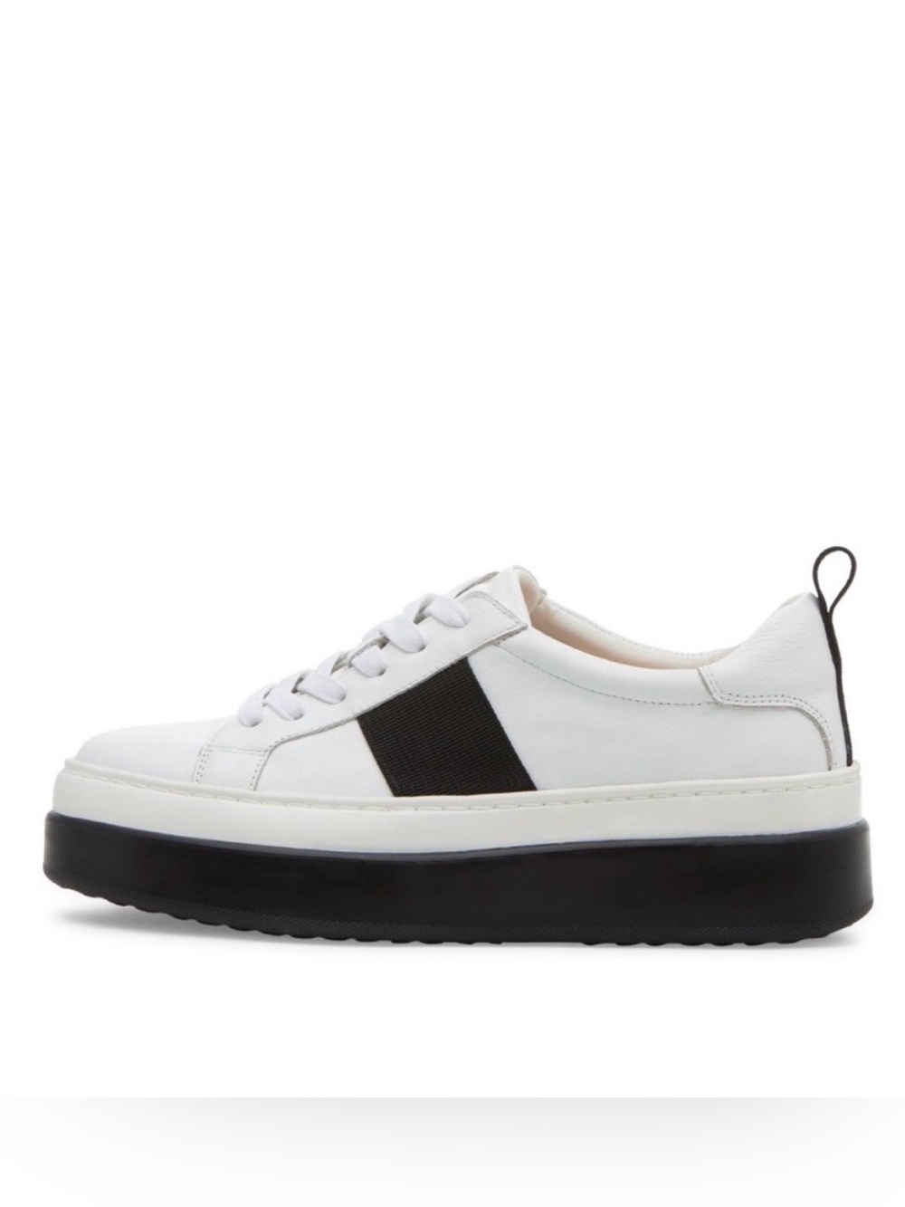 NWT Anthropologie SILENT D AFAVA Sneaker in White/Black